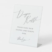 Signe De Table Whimsical Genre Neutral Baby shower de calculette (Recto)