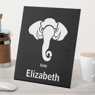 Signe De Table White Elephant Family Home Adresse Républicaine