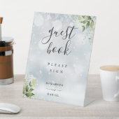 Signe De Table Winter Floral Greenery Livre d'or (In SItu)