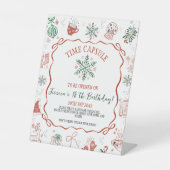 Signe De Table Winter ONEderland Time Capsule Sign (Recto)