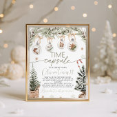 Signe De Table Winter Onederland Time Capsule Sign