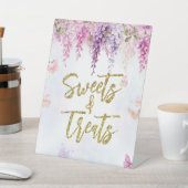 Signe De Table Wisteria Parties scintillant Papillon Anniversaire (In SItu)