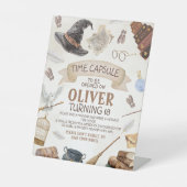 Signe De Table Wizard Time Capsule Sign (Recto)