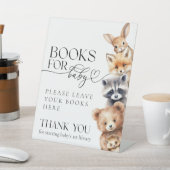 Signe De Table Woodland Animaux Baby showers modernes Livres (In SItu)