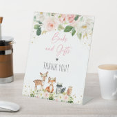 Signe De Table Woodland Girl Books & Gifts Baby shower (In SItu)