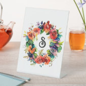 Signe De Table Wreath aquarelle (In SItu)