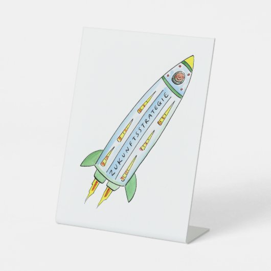 Signe De Table Zú kunftsstrategie (Recto)