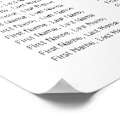 Signe de tableau de bord du Mariage de script mini (Coin)