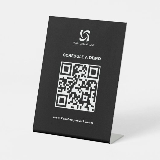 Signe de tableau de code QR pour affichage de trad (Recto)
