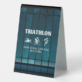 SIGNE DE Tente TOP Table de Triathlon (Verso)
