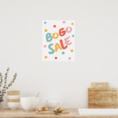 SIGNE DE Vente BOGO / Acheter Un Poster Obtenir Un (Cuisine)
