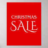 Signe de vente de Noël, Poster de vente de Noël Fe (Devant)