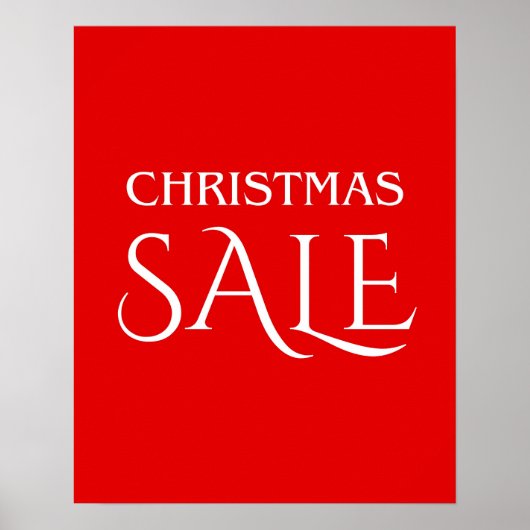 Signe de vente de Noël, Poster de vente de Noël Fe (Devant)