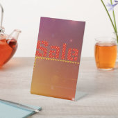 Signe de vente Edgy et Funky avec flashy et vibran (In SItu)