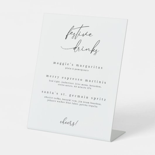 SIGNE DES BOISSONS FestiVES (Recto)