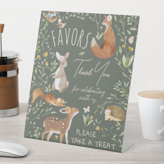 SIGNE DES FÊTES DE Baby shower DES FORÊTS DES FORÊ (In SItu)