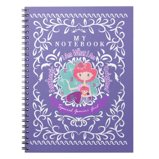 Signe des Gémeaux. Cahier (Devant)