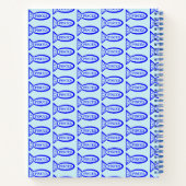 SIGNE DES PISCES Carnet Spiral poisson (Dos)