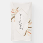 SIGNE D'ÉVÉNEMENT DE Bannière Voiture Mariée Maria (Verticale)