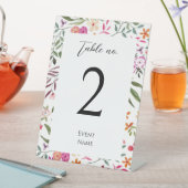 Signe d'événement_ Numéro de table (In SItu)