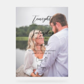 signe du dîner de répétition (Recto)