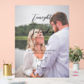 signe du dîner de répétition (Mariage)