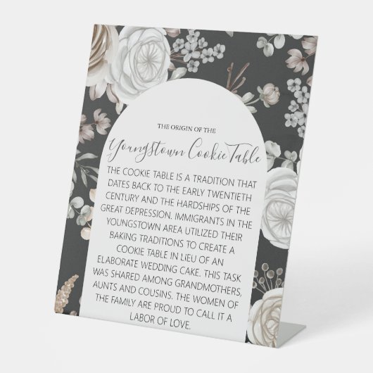 SIGNE DU MARIAGE DE TABLE DE COOKIE JEUNE (Recto)