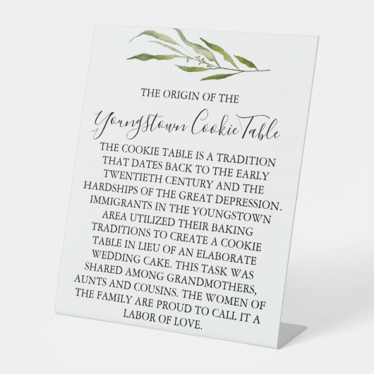 SIGNE DU MARIAGE DE TABLE DE COOKIE JEUNE (Recto)