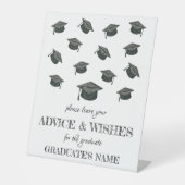 Signe du piédestal de la fête de graduation (Recto)