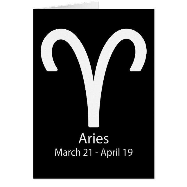 Signe du zodiaque Bélier Astrologie (Devant)