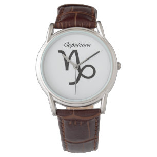 Signe du zodiaque Capricorne. Montres pour dames..