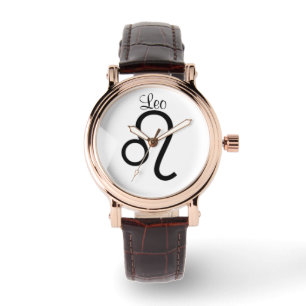 Signe du zodiaque Lion. Montres pour dames.