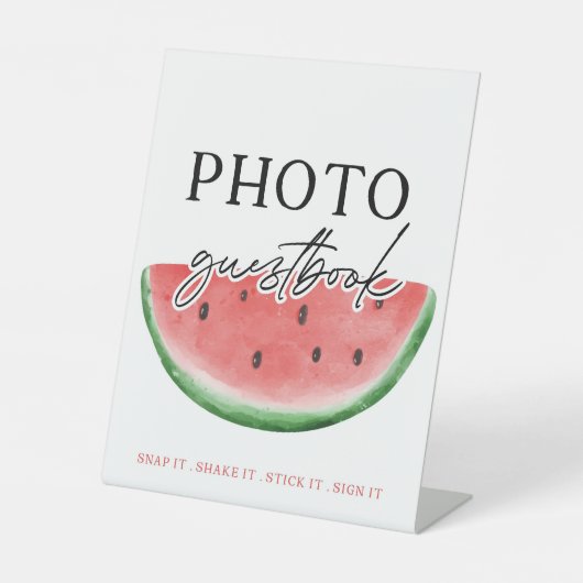 SIGNE D'UN Melon Pastèque Livre D'Or (Recto)