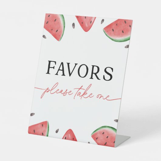 SIGNE D'UNE Table Melon Signale Favoris De Pastèqu (Recto)