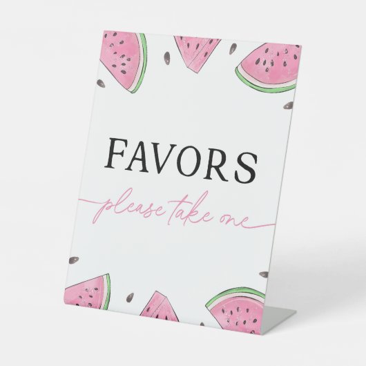 SIGNE D'UNE Table Melon Signale Favoris De Pastèqu (Recto)