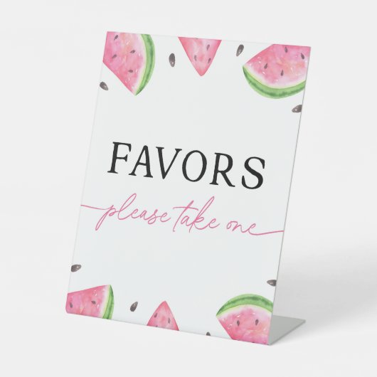 SIGNE D'UNE Table Melon Signale Favoris De Pastèqu (Recto)