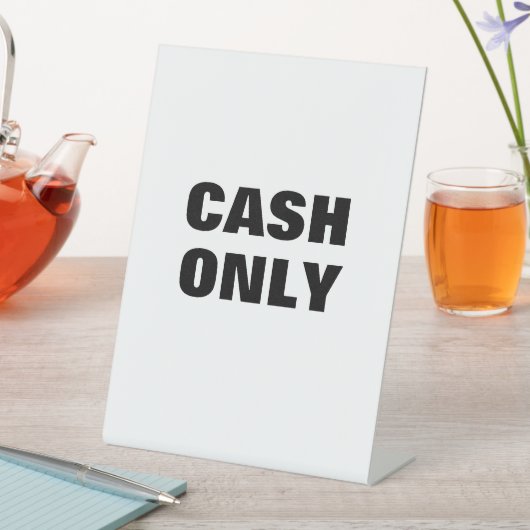 SIGNE EN ESPÈCE SEULEMENT, Signalisation de paieme (In SItu)