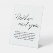 Signe funéraire commémoratif mariage Souvenir (Recto)