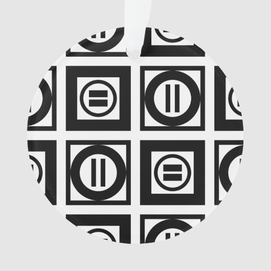 SIGNE Géométrique Noir et Blanc Motif (devant)