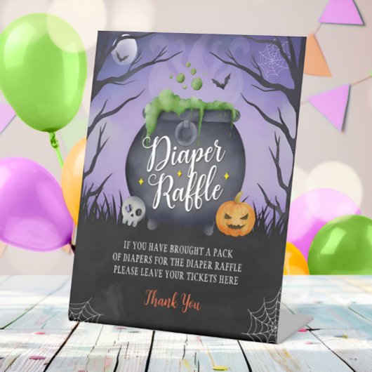 SIGNE Halloween Baby shower Déchets Raffin