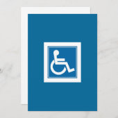 SIGNE Handicap Invitation (Devant / Derrière)