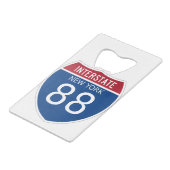 SIGNE INTERÉTAIRE 88 DE New York (Dos Angle)