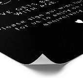 SIGNE JOVI Black Modern Wine Mariage Livre d'or (Coin)