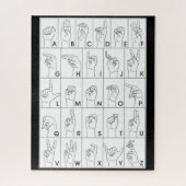 SIGNE LANGUE puzzle (Vertical)