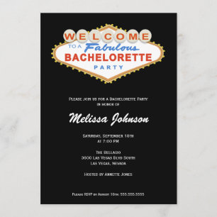 Signe Las Vegas Bachelorette Party Invitation