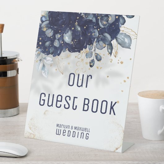 SIGNE Mariage Bleu Marine Étincelante (In SItu)