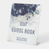 SIGNE Mariage Bleu Marine Étincelante (Recto)