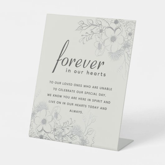 Signe Mariage commémoratif Forever in Our Hearts (Recto)