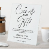 SIGNE Mariage de carte et de Merci cadeau minimali (In SItu)