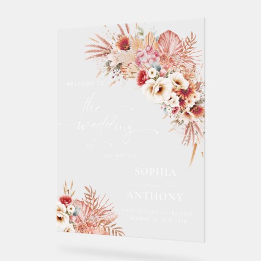 SIGNE Mariage floral Boho Terracotta (Angle)